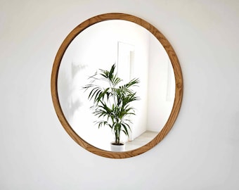Oak mirror. Ref. 0201