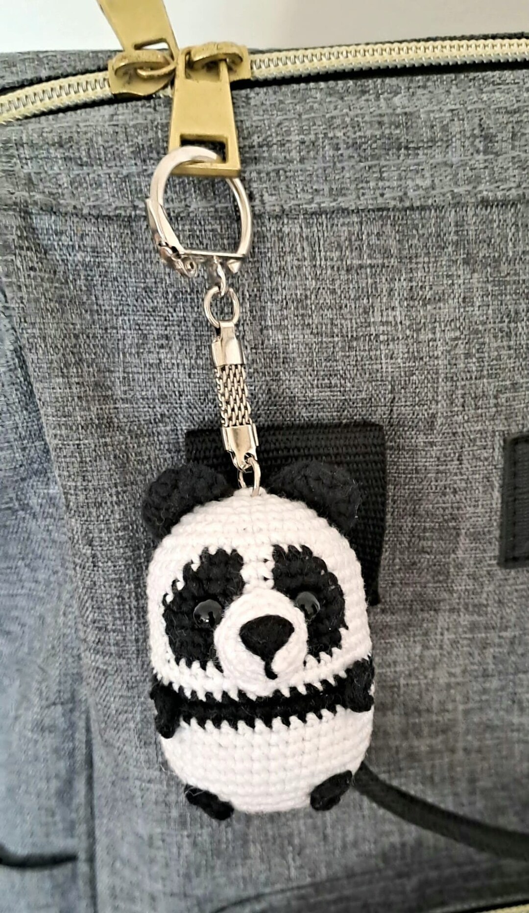 Amigurumi Panda Keychain Crochet Pattern Etsy