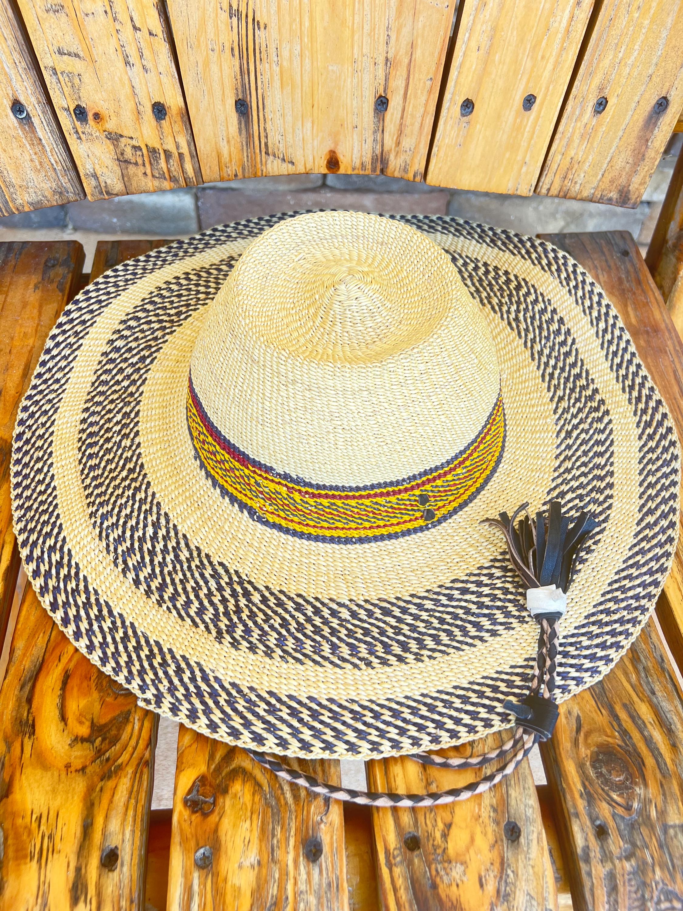 Pompom Brim Beach Hat - Etsy display picture 2