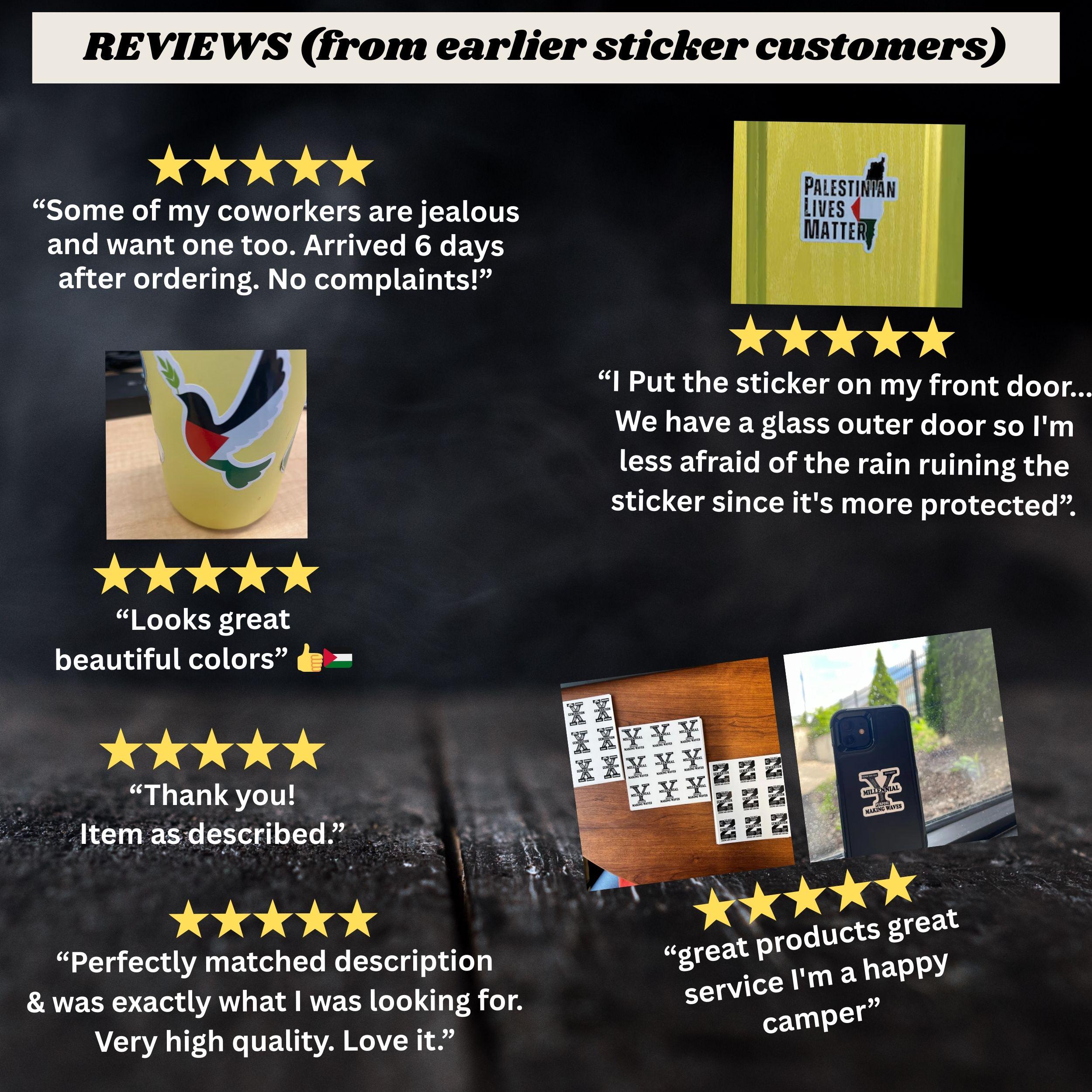 Stickers, Gen X, Millennial, Gen Z, 3 Generations, Nostalgic Decals ...