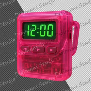 Retro tech-clipart uit de jaren 90, png | Y2K Vaporwave Computer Art (commercieel gebruik) afbeelding 6