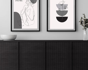 Pack of 5 Printable Motivational Quotes. Set of Printable Posters. Instant Digital Download. Positive Home Decor. Wall Art