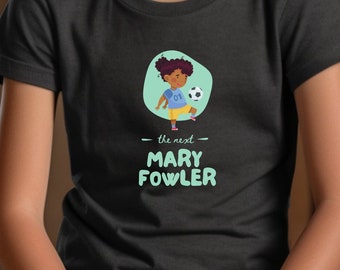 Mary Fowler Kids T-Shirt, The Matilda&#39;s, The Next Mary Fowler T-shirt, Australian Women&#39;s World Cup Kids T-Shirt, Women&#39;s FIFA Kids Shirt