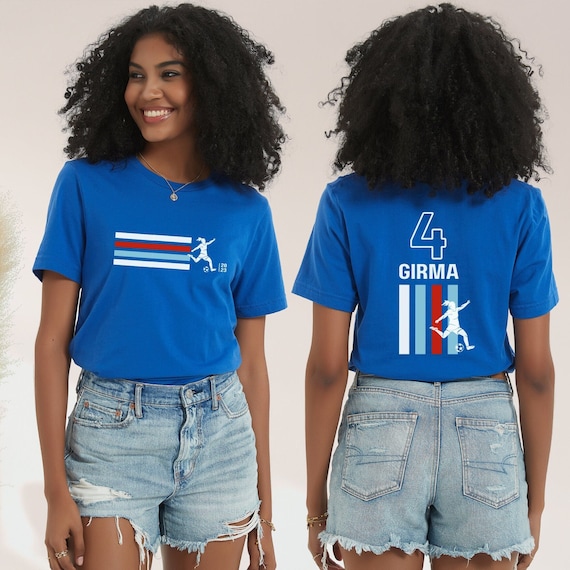 Rwanda Flag T-Shirt Soccer Player Silhouette Rwanda Flag T-Shirt Soccer Player Silhouette