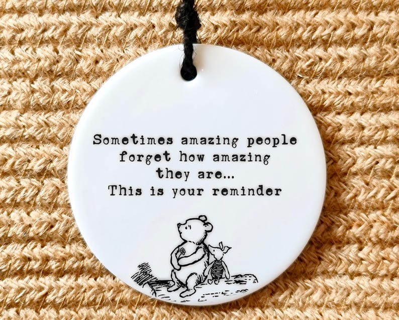You are amazing Ceramic Gift with Winnie the Pooh Design image 2