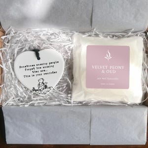 You are amazing Ceramic Gift with Winnie the Pooh Design Ceramic + Candles