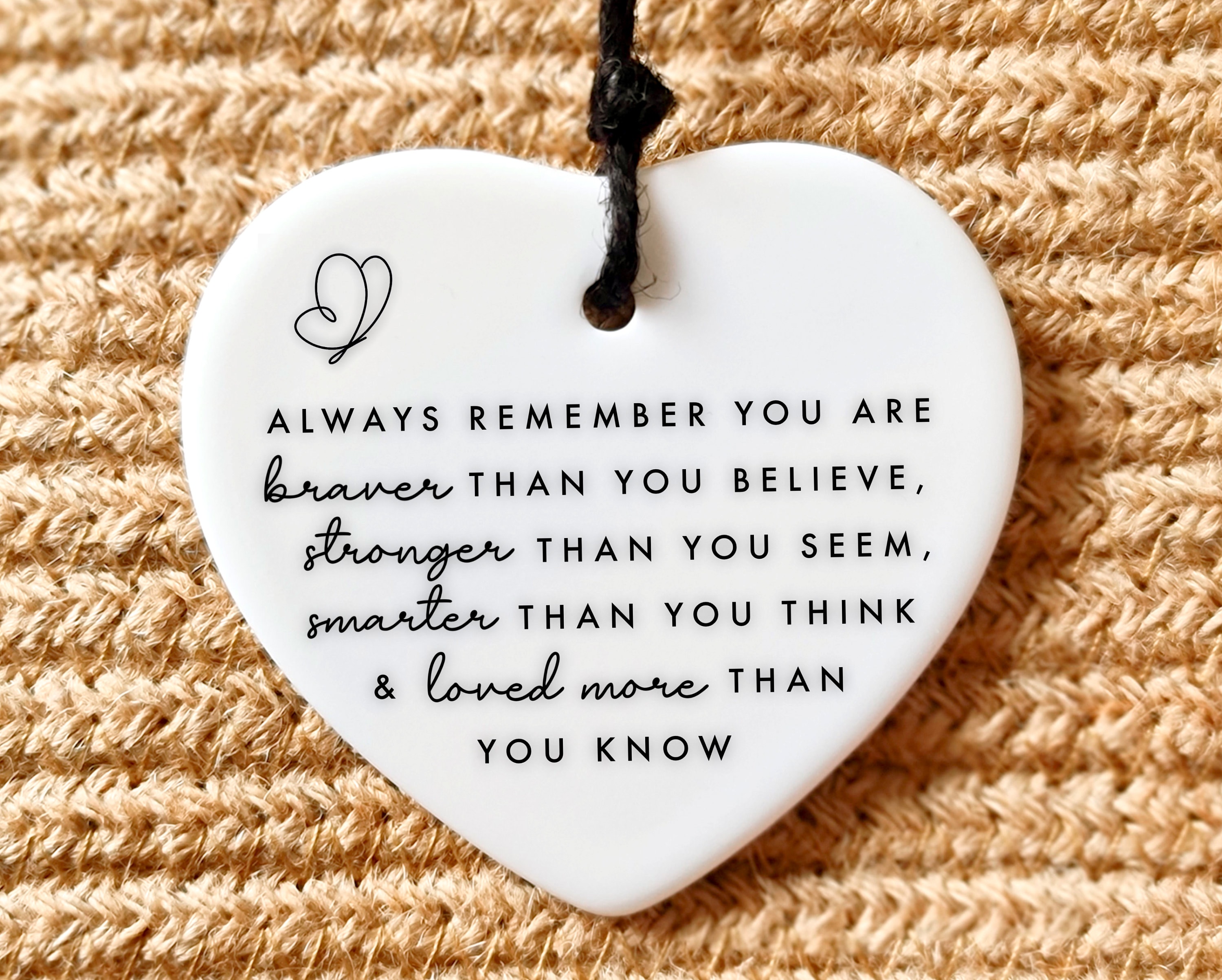 Always Remember You Are Braver Stronger Smarter Loved Ceramic Gift - Etsy, image size:3000x2406