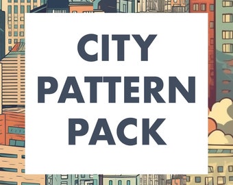 City Scape Day Time Pattern Pack (5 modelli)