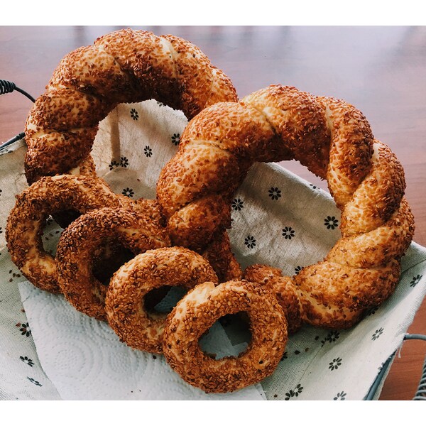 Original Turkish Simidi Recipe Guide, Customizable Homemade Simit Instructions, Perfect for Breakfast Lovers, Unique Gourmet Gift