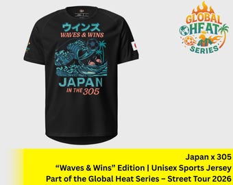 Camiseta de fútbol de Japón 2026: Olas y victorias, Serie Mundial de Calor