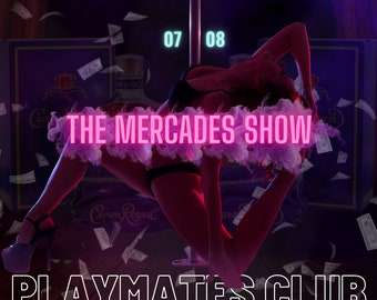 DIY Canva editable strip club flyer and video, strip club video flyer, IG girls night flyer, square strip club flyer