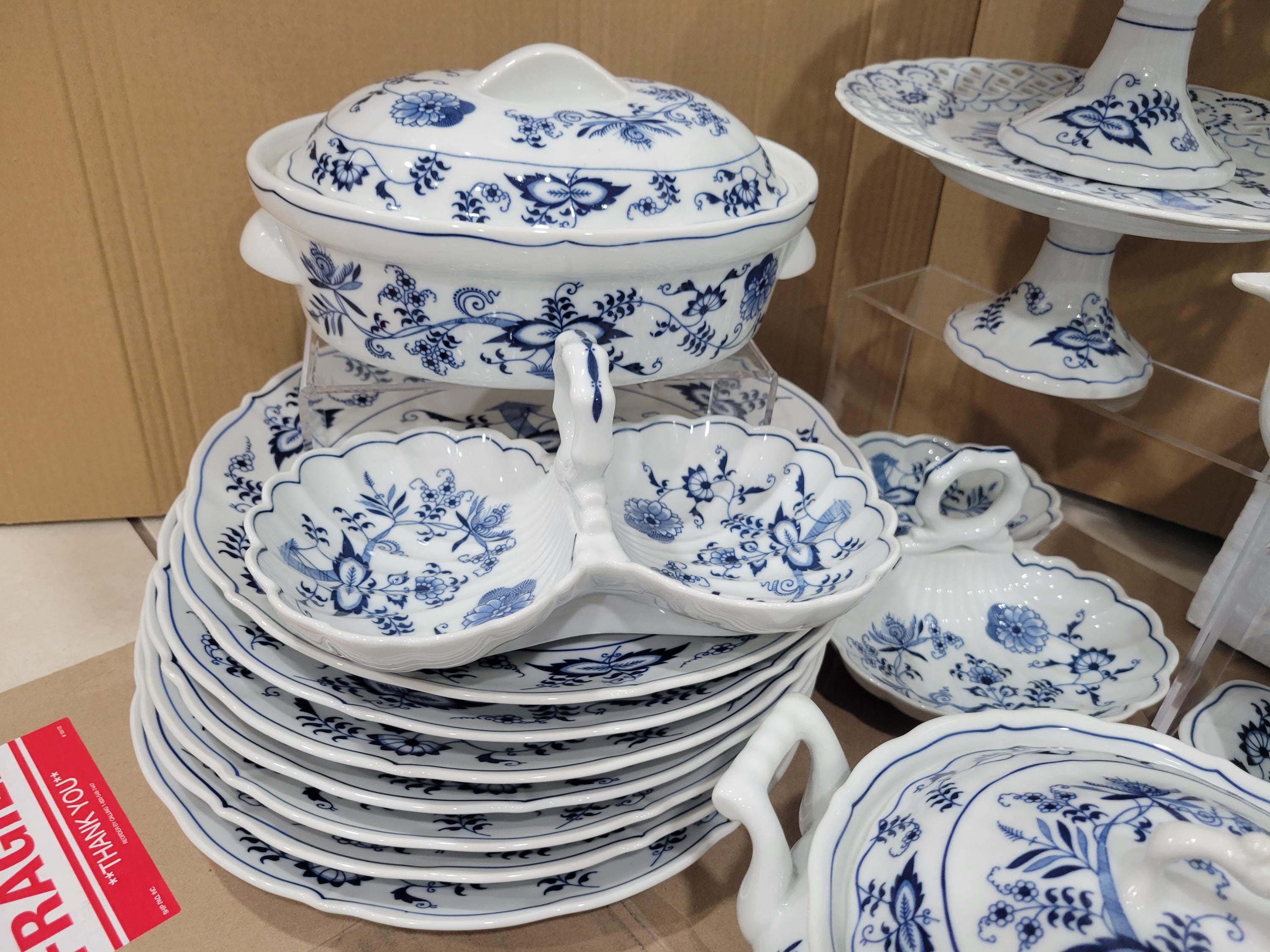 Blue Danube Japan Blue Onion Ceramic Dinnerware --- PICK - Etsy