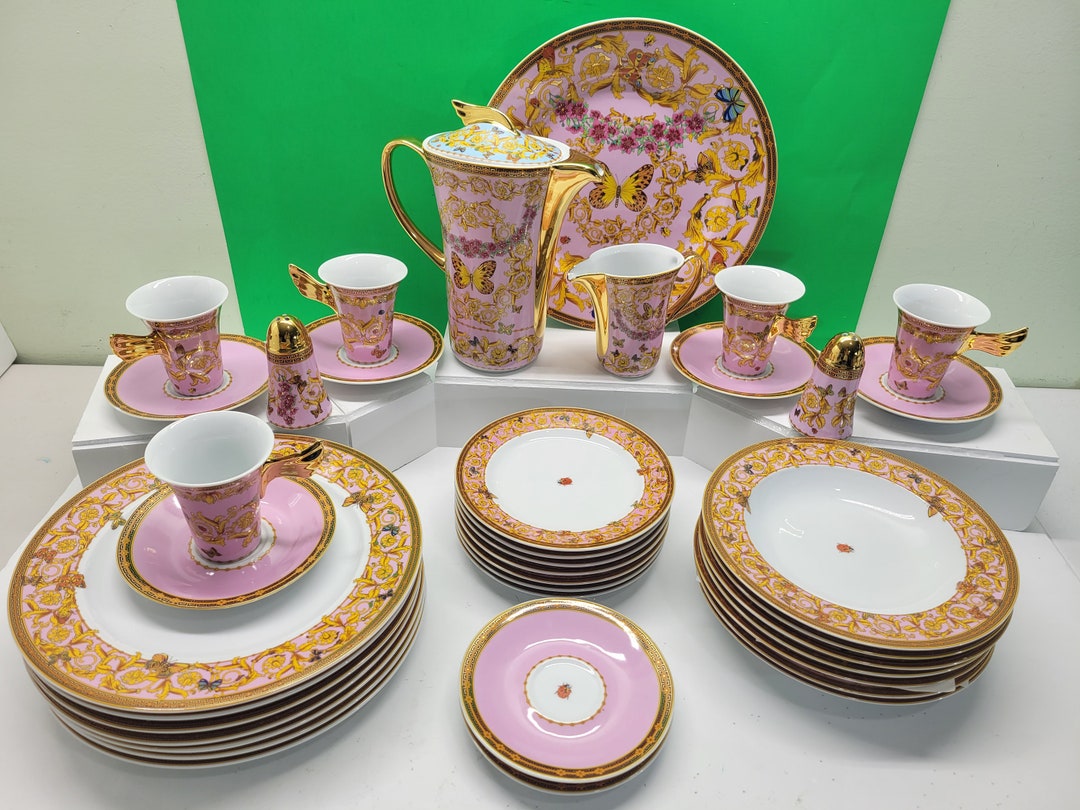 Dinnerware Versace Le Jardin Butterfly Garden Versace Rosenthal