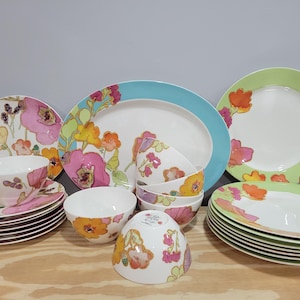 Fleuriセット Lenox Floral Fusion Dinnerware by Stephanie Ryan - Pick - Etsy