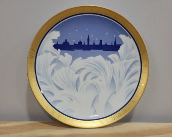 Bing & Grondahl Copenhagen Porcelain Christmas Plates by Henry