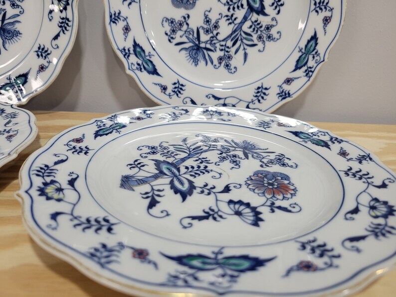 Mascot Japan Blue Danube Salad Plates - Set of 6 - Etsy