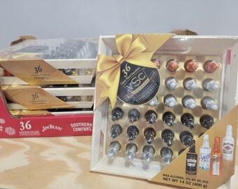 VSC 36Pcs Liquor Filled Chocolates in Gifted Wooden Box #Christmas Holiday Treat