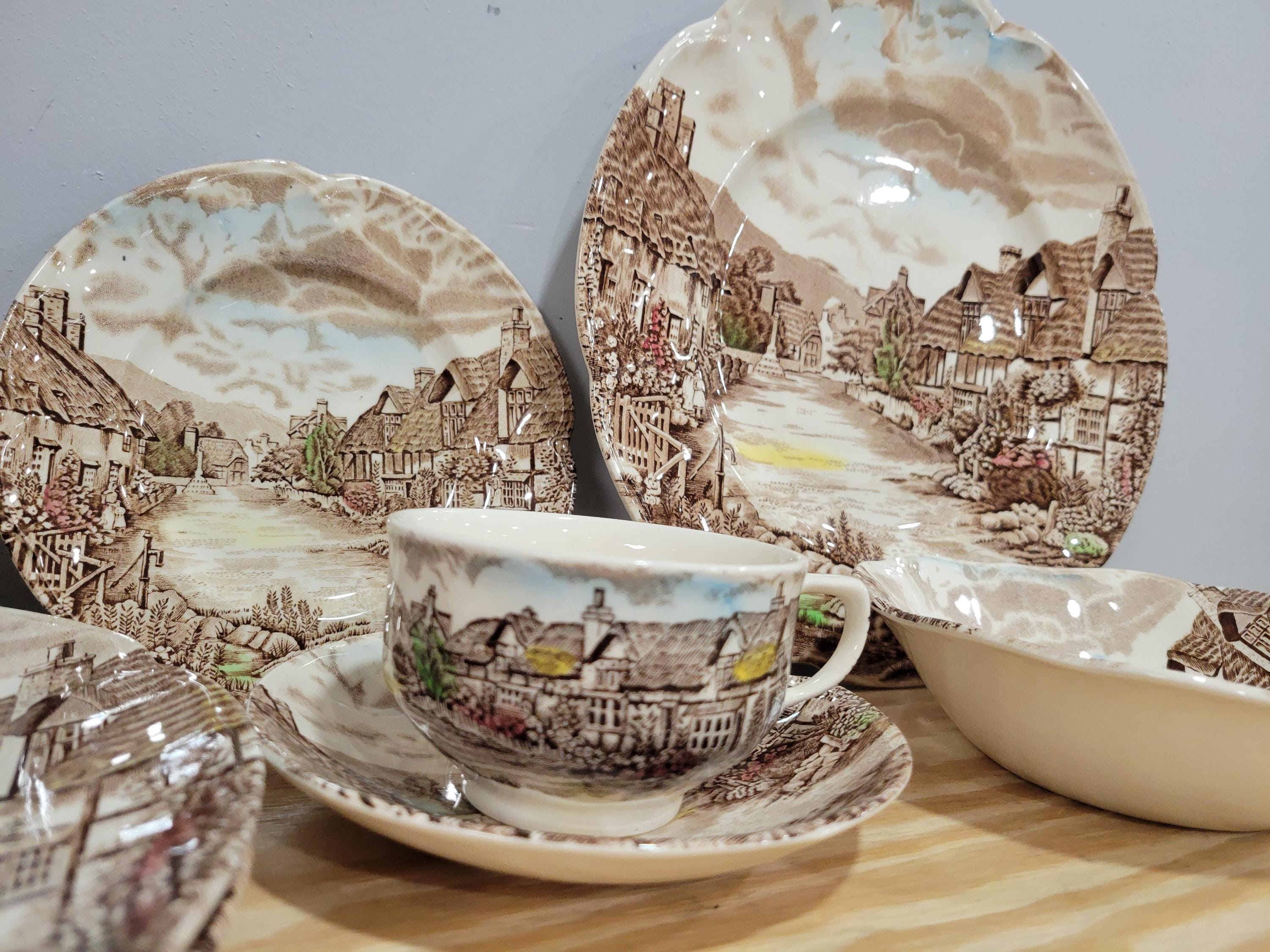 Johnson Brothers Olde English Countryside Multicolor 19pcs