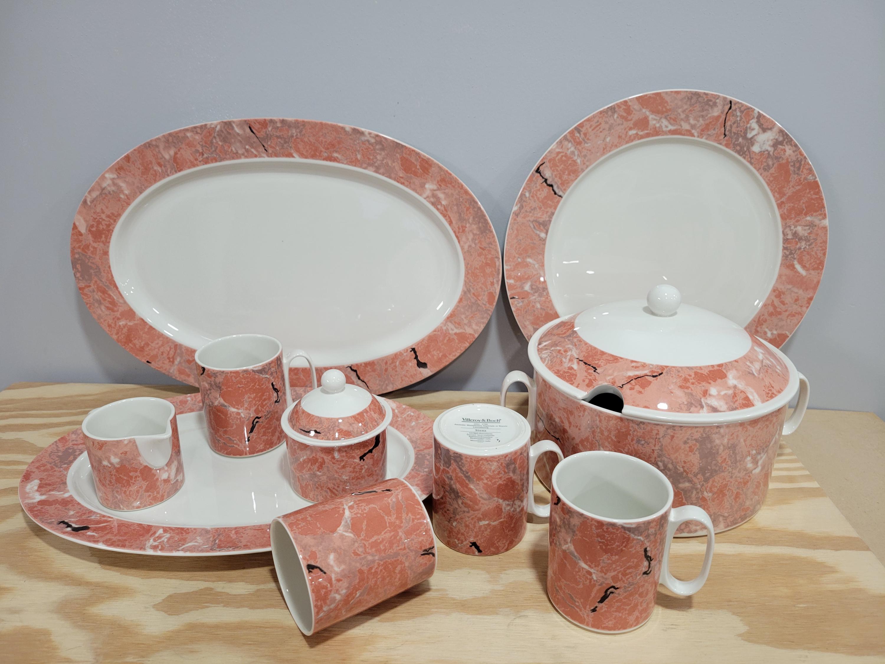 Villeroy & Boch Siena カップ&ソーサーとプレート 2セット Villeroy & Boch Siena カップ&ソーサーとプレート 2セット