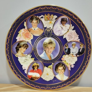 Bradford Exchange Princess Diana 20th Anniversary 12" Commemorative Plate