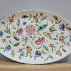 Minton Haddon Hall Bone China 8&quot; Oval Tray