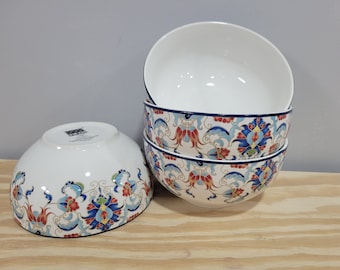 222 Fifth Tunisia 5" Cereal Bowls - Set of 4