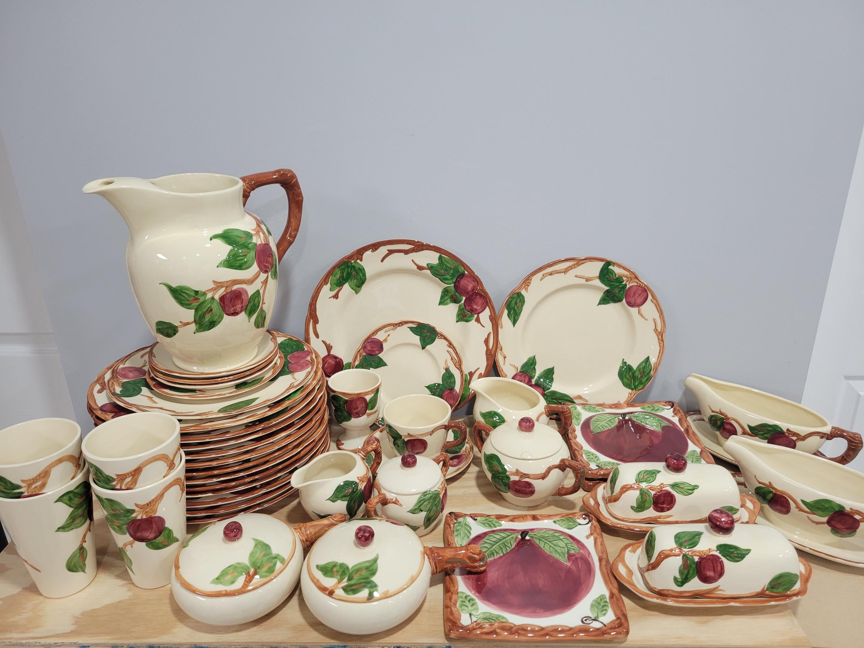 Franciscan USA Apple Earthenware Dinnerware ---PICK--- - Etsy