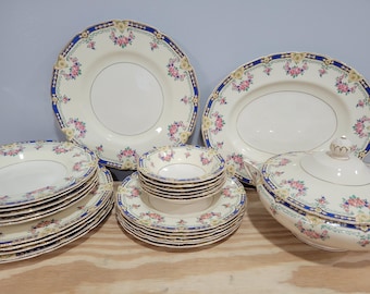 John Maddock & Sons Barlaston Porcelain Dinnerware Setting ---PICK---