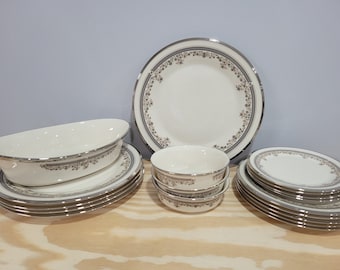 Lenox USA Lace Point Bone China Dinnerware ---PICK---