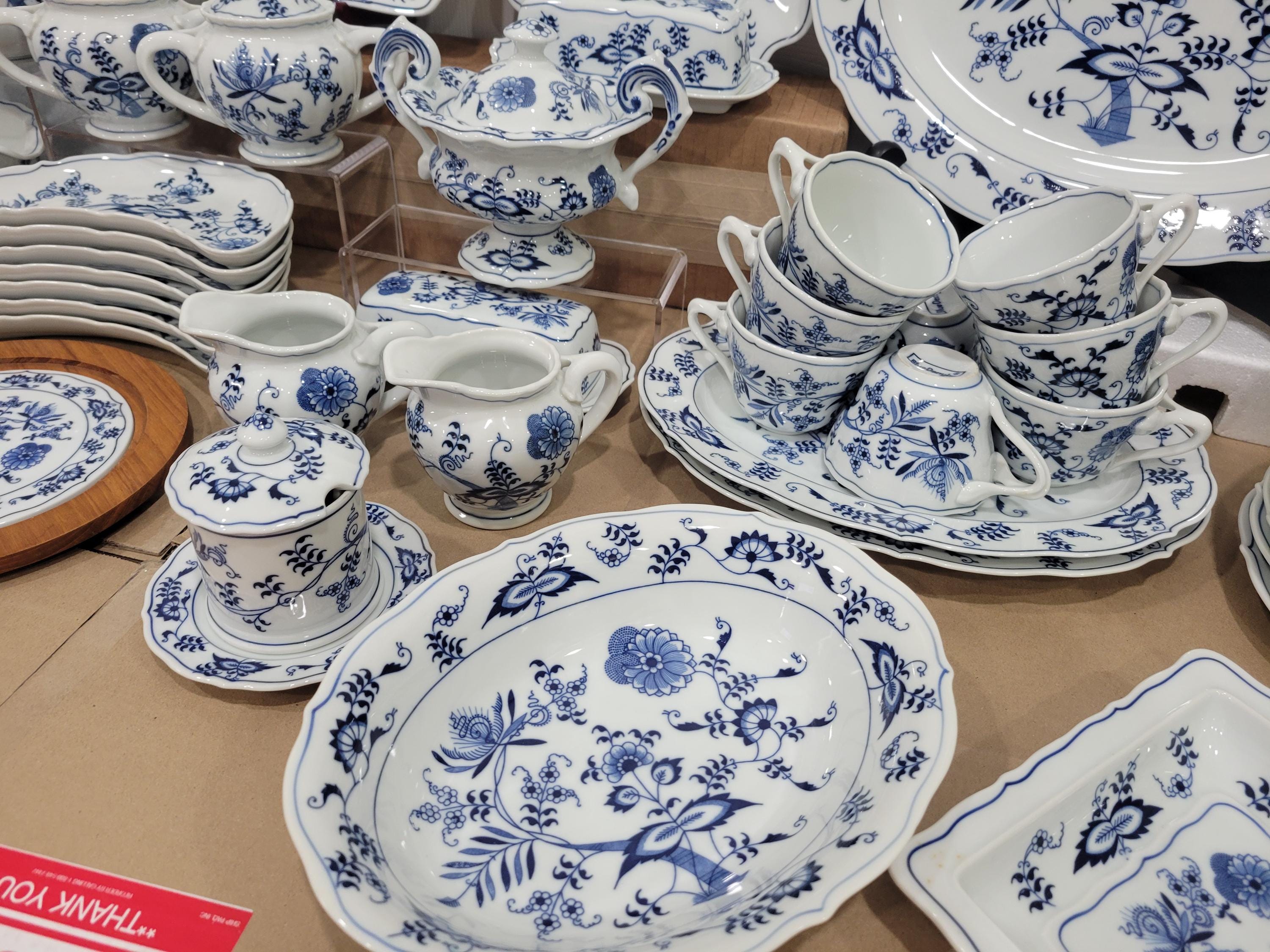 Blue Danube Japan Blue Onion Ceramic Dinnerware --- PICK - Etsy