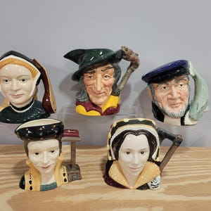 Royal Doulton Character Jugs - Etsy