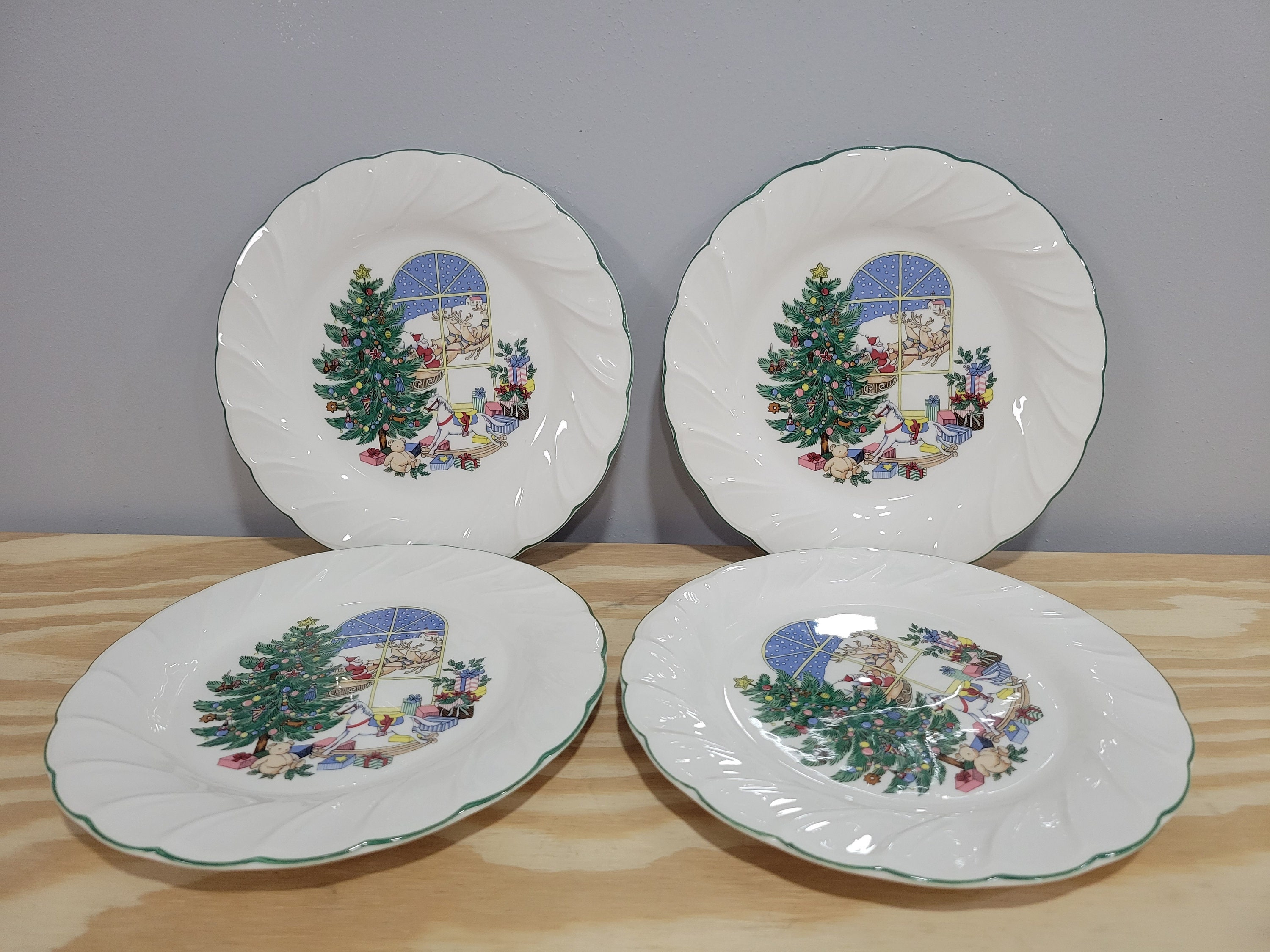 Nikko Happy Holidays Niko Christmas Dishes 12 Pc Nikko Happy