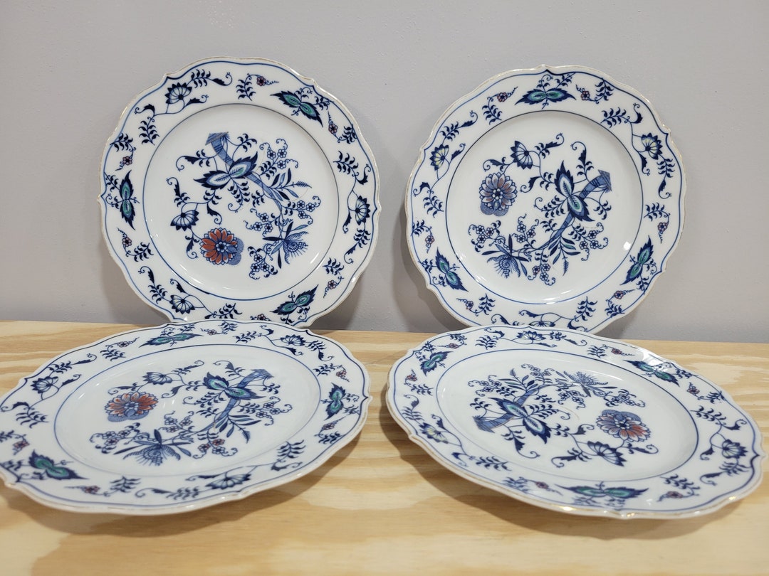 Mascot Japan Blue Danube Salad Plates - Set of 6 - Etsy