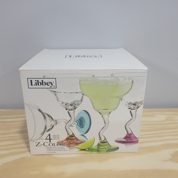 Libbey Margarita Glasses Etsy