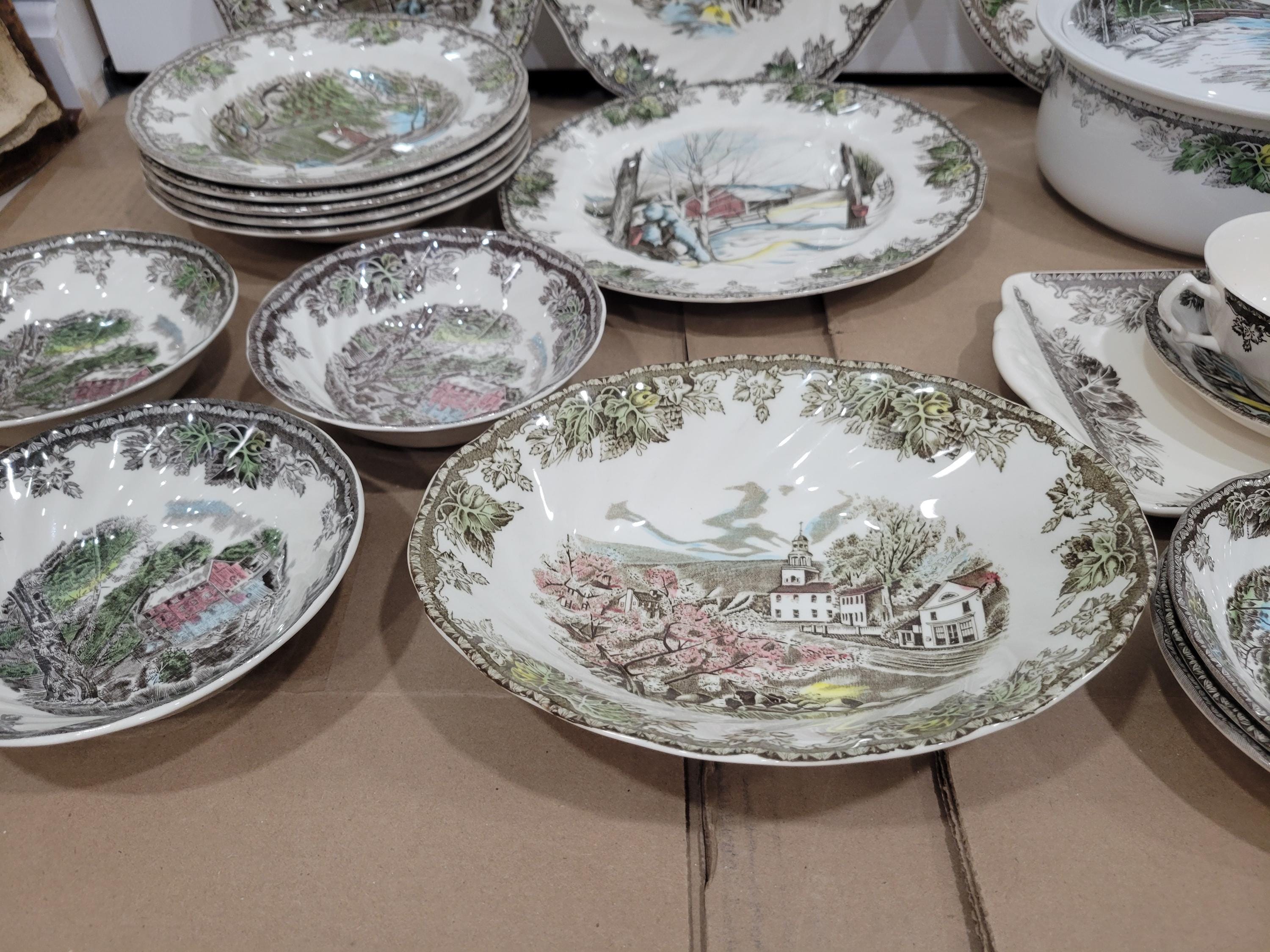 Johnson Brothers Friendly Village Place Setting --- Pick --- - Etsy