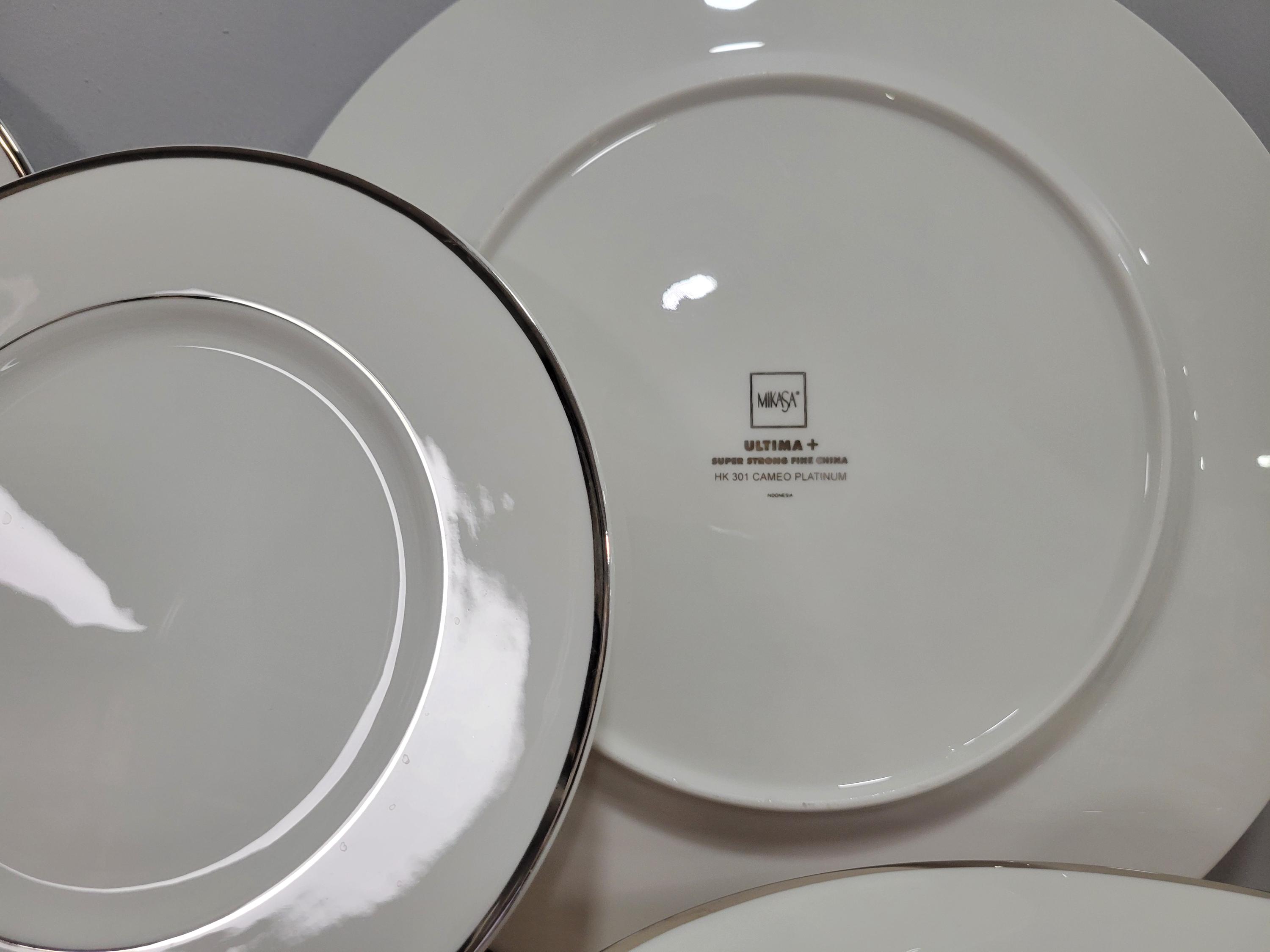 食器 Mikasa Cameo Platinum 20pc Dinner Set 食器 Mikasa Cameo