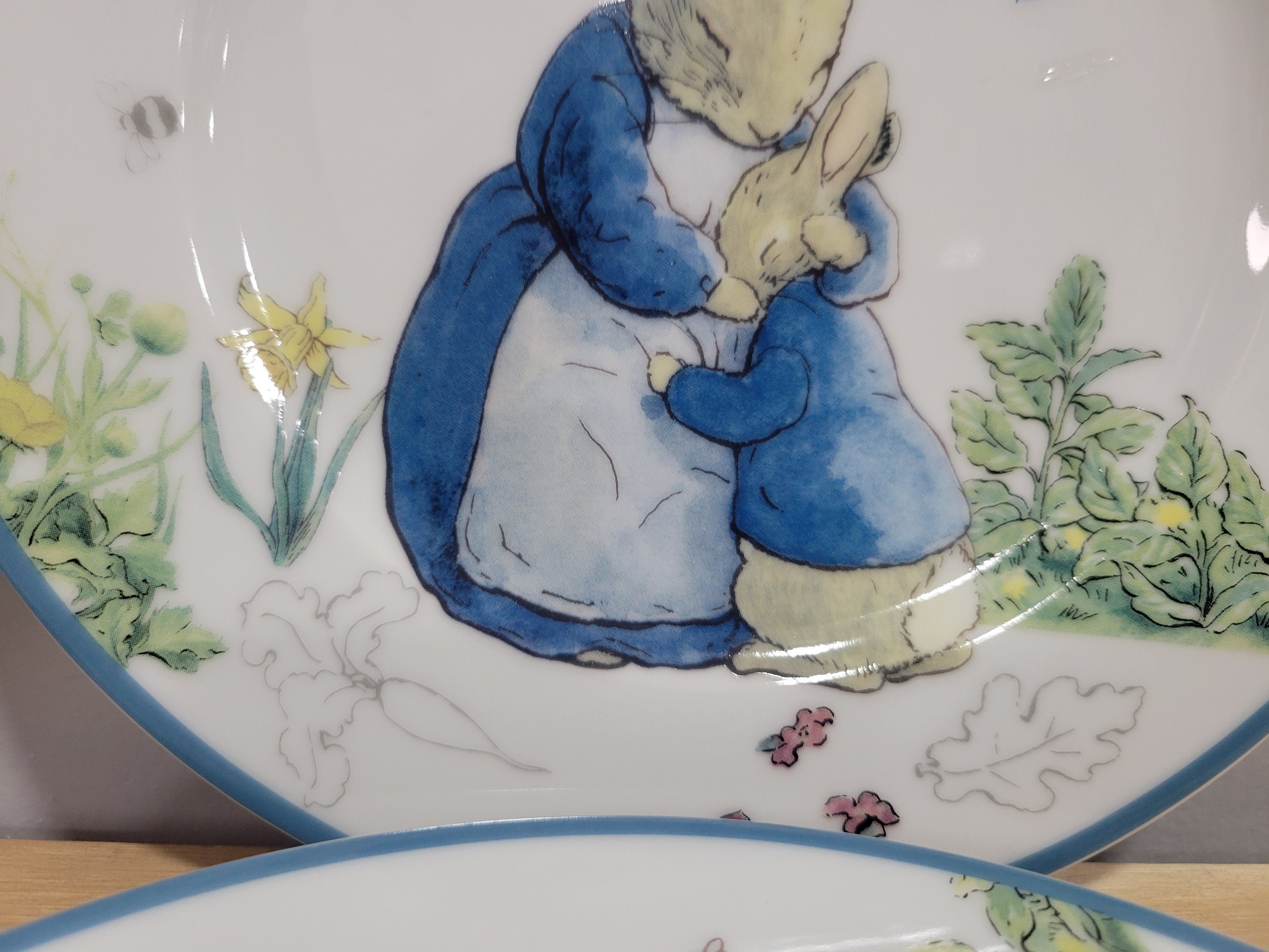 ZRIKE Peter Rabbit Classic 8 Salad Plates Set of 4 - Etsy