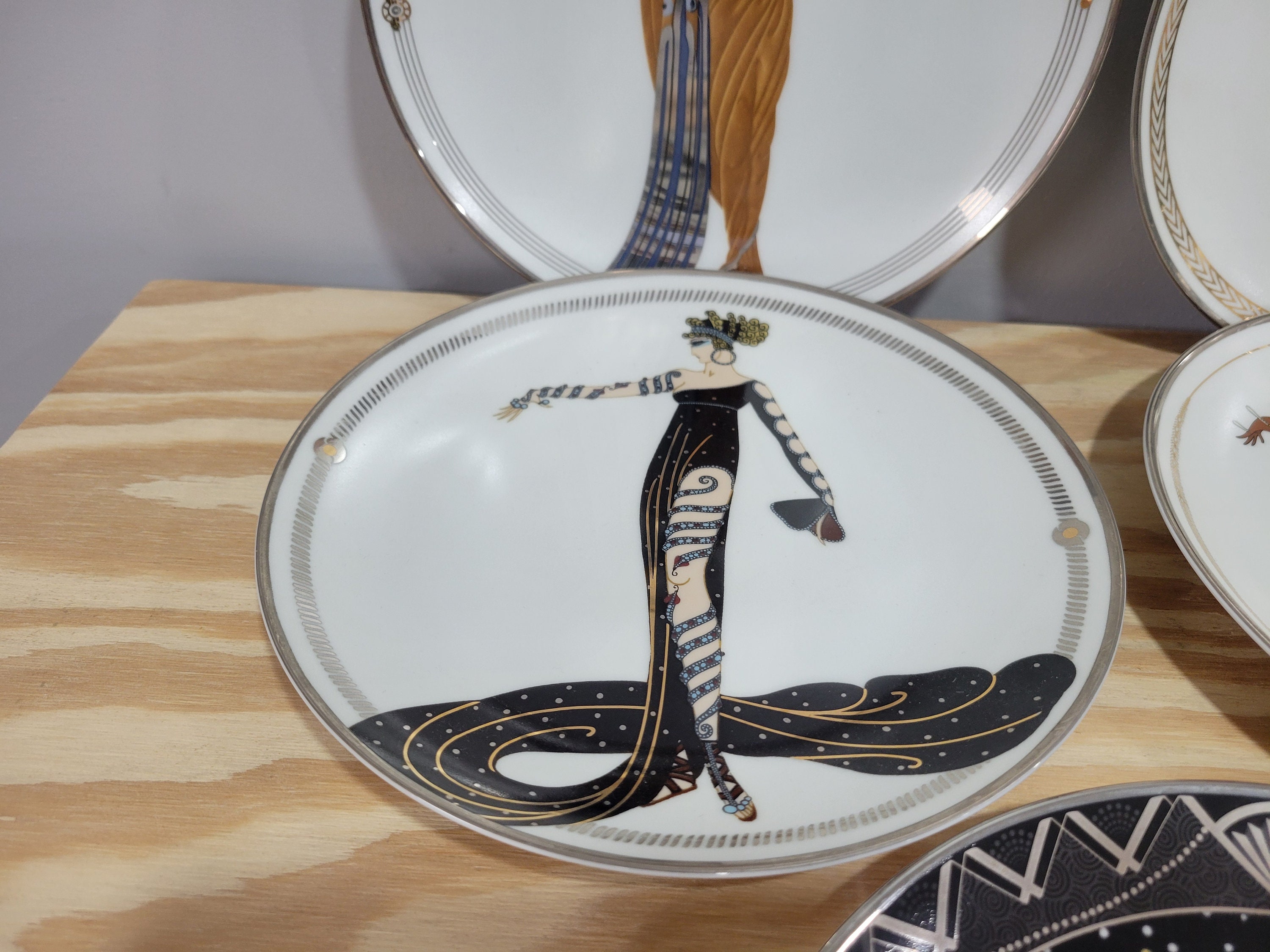 The Franklin Mint House of Erte Collector Plate - Pick 1 - Etsy