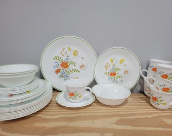 Corning Corelle Wildflower Glass Dinnerware ---PICK---