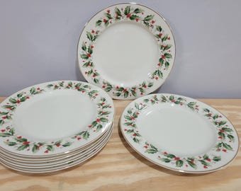 Royal Gallery / the Trimmings Holly Christmas Japan Fine China