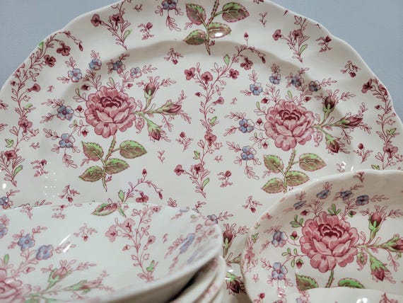 Johnson Brothers Rose Chintz Porcelain Place Setting - Pick - Etsy