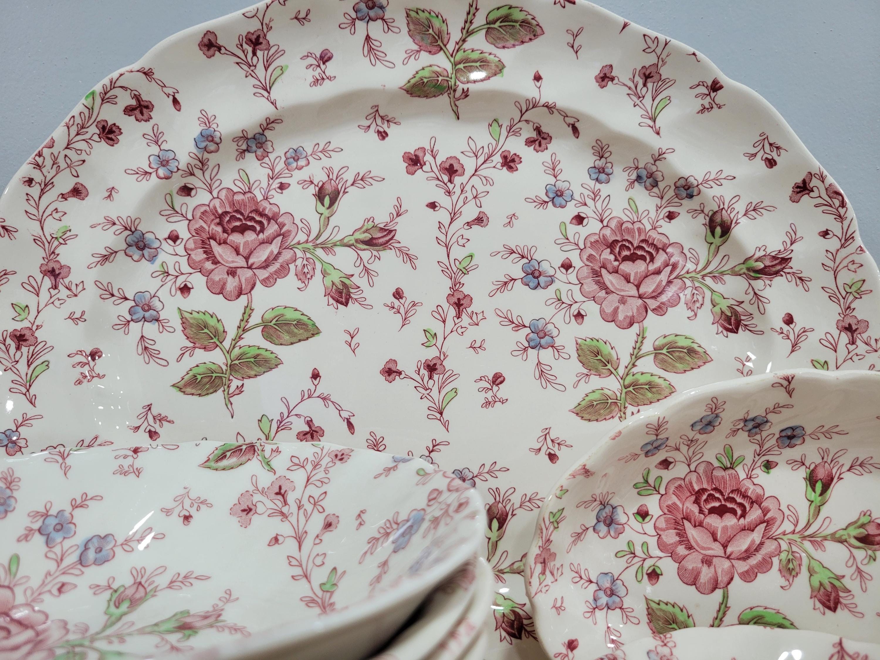 Johnson Brothers Rose Chintz Porcelain Place Setting - Pick - Etsy