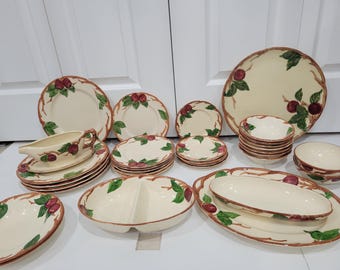 Vintage Franciscan Desert Rose Earthenware USA Backstamp Hand