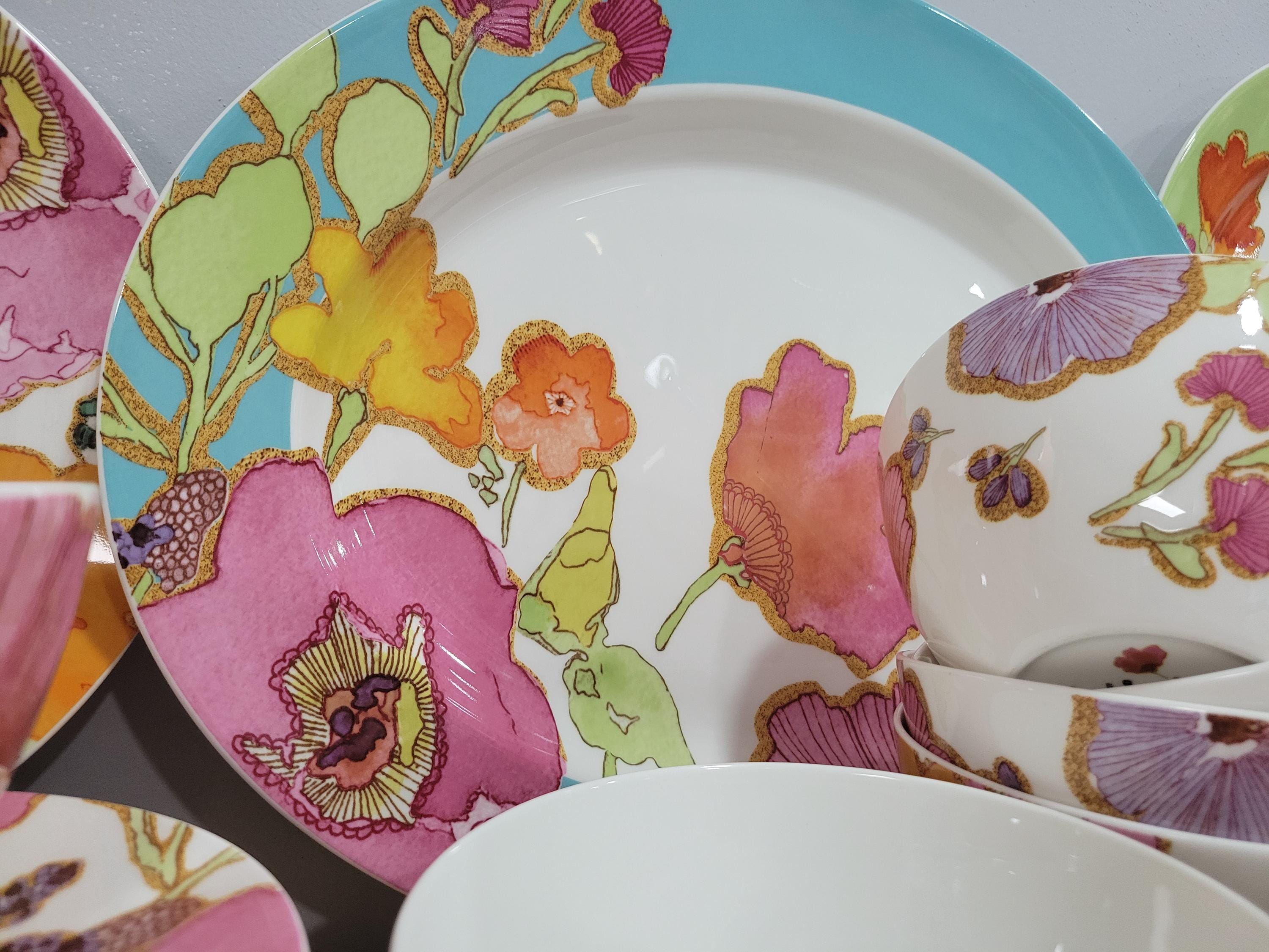 Lenox Floral Fusion Dinnerware by Stephanie Ryan - Pick - Etsy