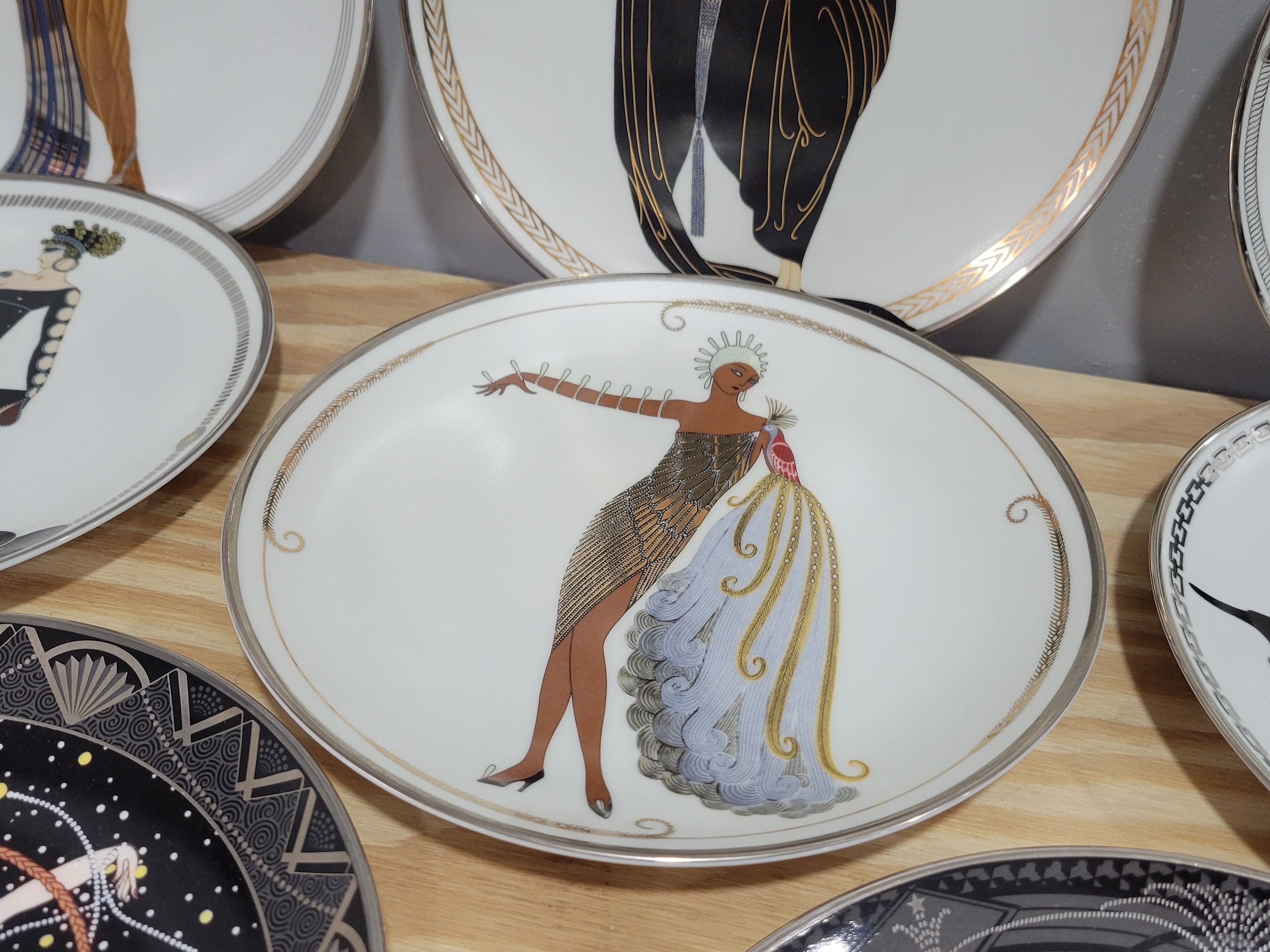 The Franklin Mint House of Erte Collector Plate - Pick 1 - Etsy