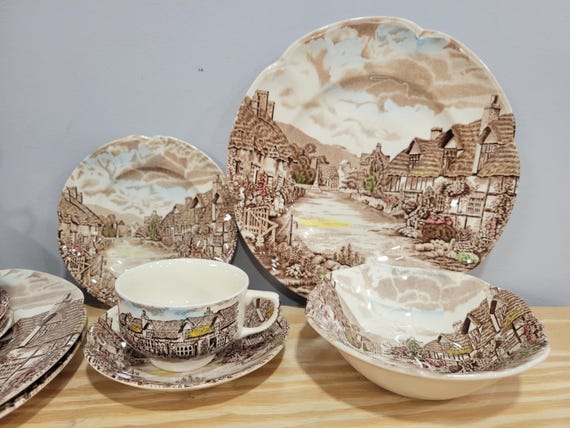 Johnson Brothers Olde English Countryside Multicolor 19pcs