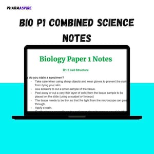 GCSE Combined Science Biology Paper 1 Notes - OCR A