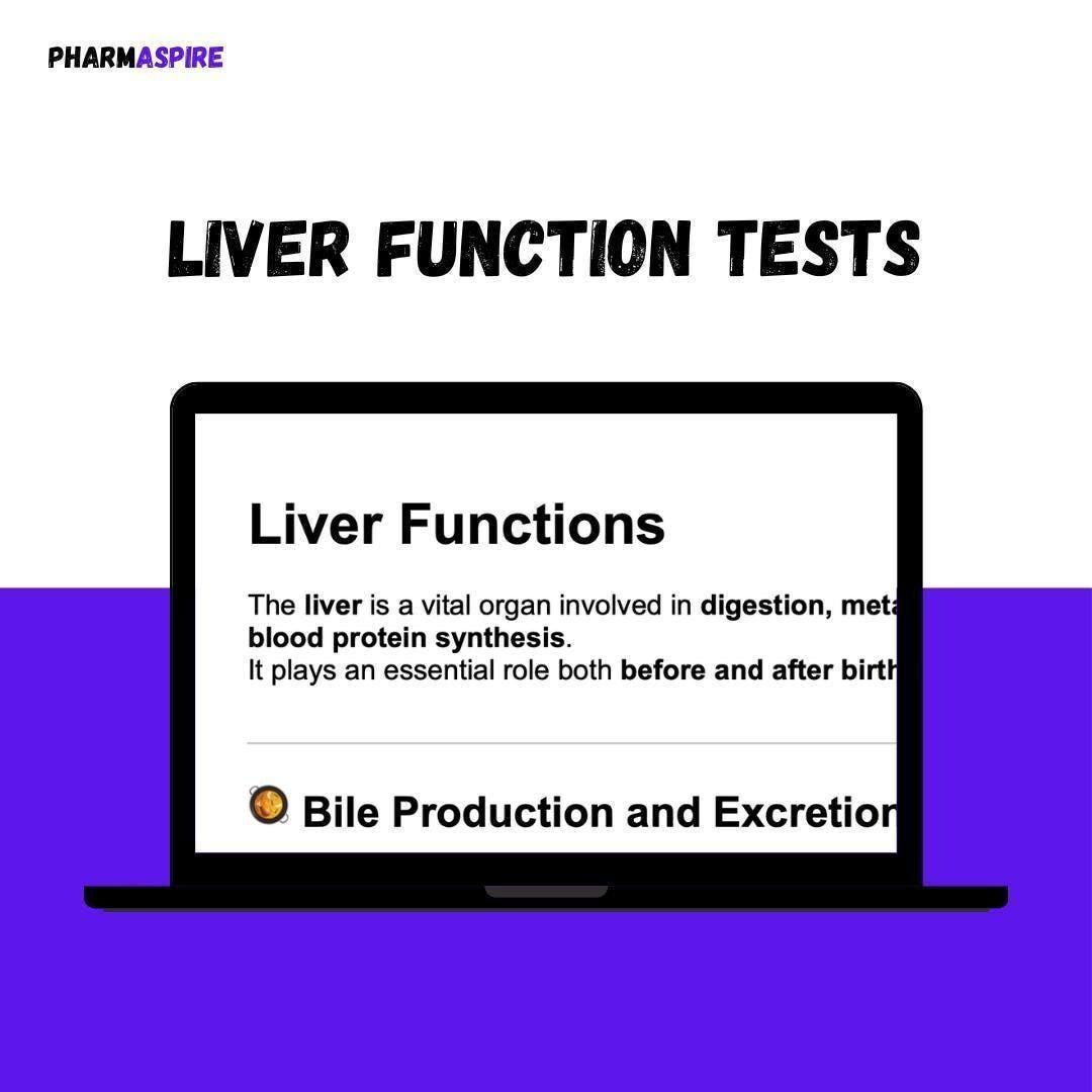 Liver Function Tests (lfts) - Alt, Ast, Bilirubin, Alp, Prothrombin ...