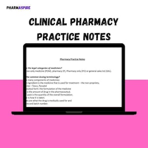 Clinical Pharmacy Practice Notes