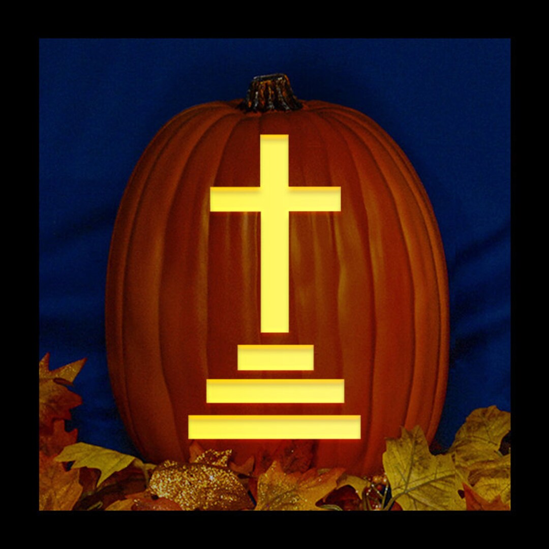 Easter Cross - Carved Foam Pumpkin - Etsy